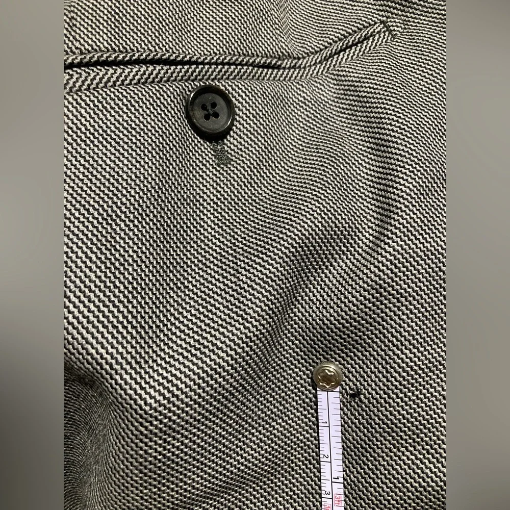 TOM FORD classic medium gray peak lapel 2 piece suit 40 50 - Picture 10 of 11